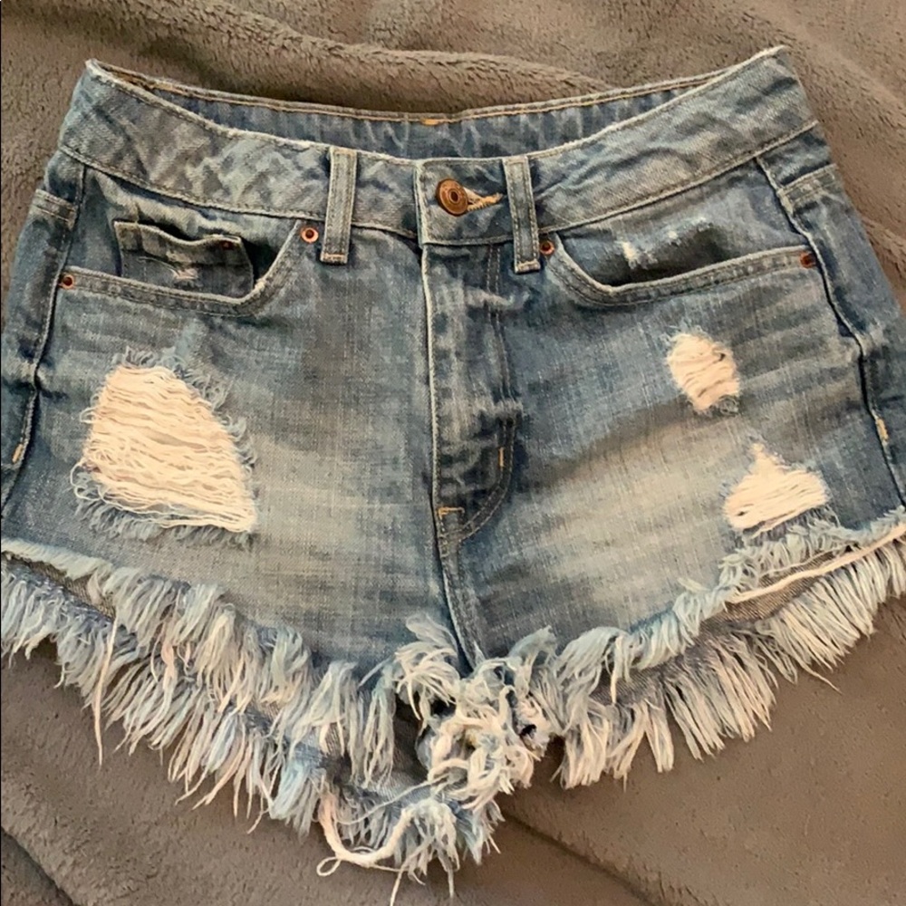 jean shorts